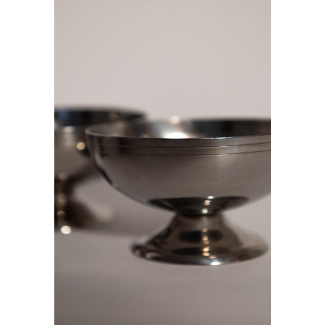 1970s Vintage French Dessert Coupes- Set of 4 For Sale - Image 5 of 8