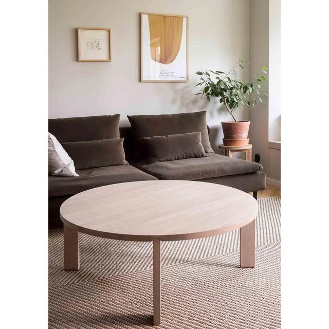 Wood Rond Coffee Tables by Storängen Design, Set of 2 For Sale - Image 7 of 8