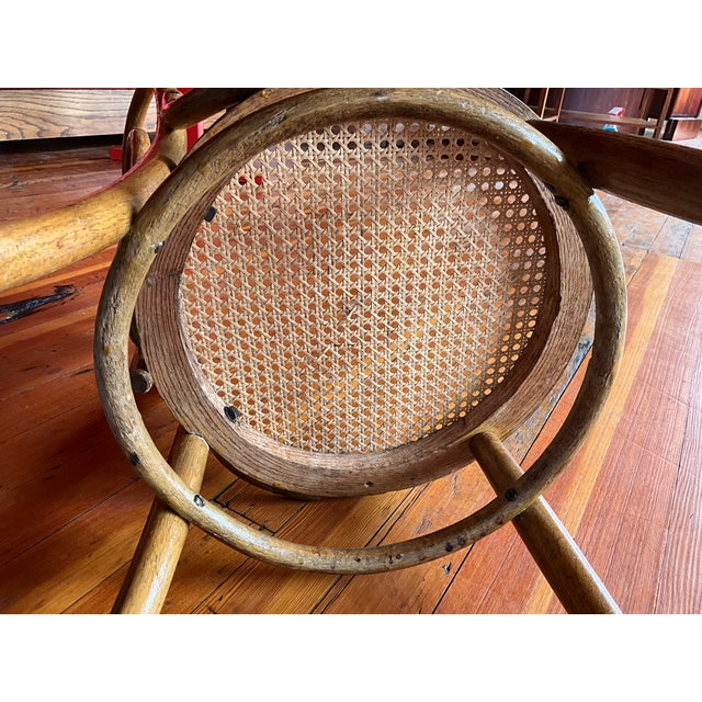 Thonet Style Bentwood Cafe Chairs, Set of 2 For Sale - Image 11 of 12