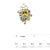 Natural Sapphire Diamond Ring 6.75 14k W Gold 13.3 TCW Certified For Sale - Image 16 of 18