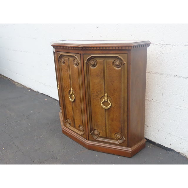 Hollywood Regency Small Console Cabinet 6647 For Sale - Image 15 of 17
