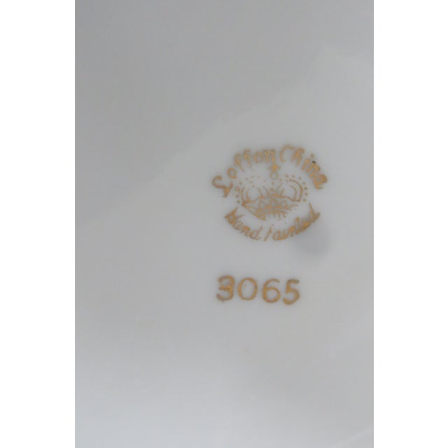 Letson China Heritage Rose Floral Painted 11 Piece Tea Set 4409b For Sale - Image 12 of 12