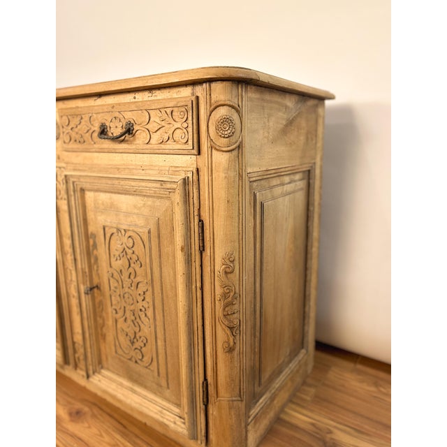 French 19th Century French Walnut Side Board For Sale - Image 3 of 7