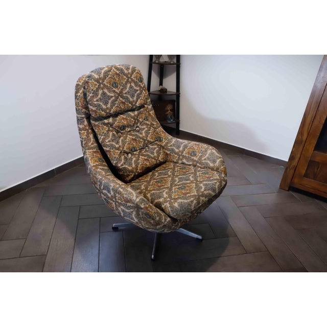 Vintage High-Back Swivel Chairs from Up Závody, 1960s, Set of 2 For Sale - Image 9 of 15