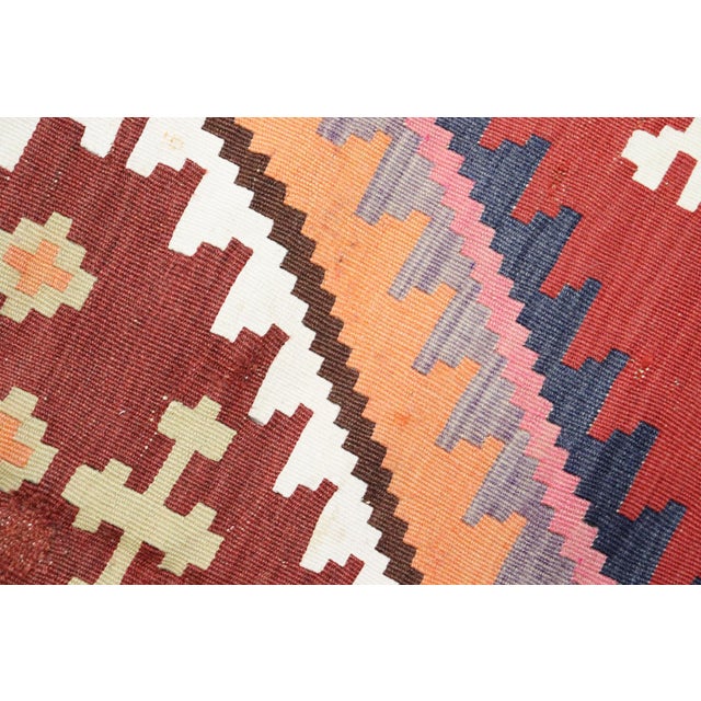 Vintage Caucasian Kilim Rug, 1920s For Sale - Image 15 of 18