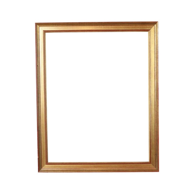 Sleek Classic Gold Frame For Sale - Image 11 of 11