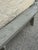 Vintage Primitive Gray Painted Wood Bench For Sale In Philadelphia - Image 6 of 12