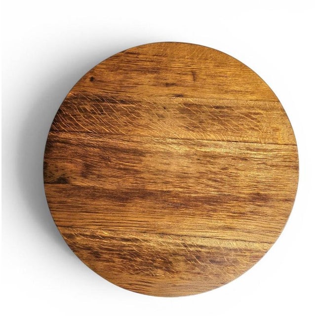 Art Deco Oak Side Table, 1930s For Sale - Image 5 of 16