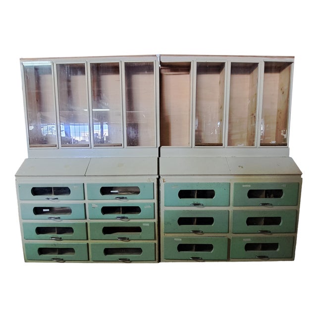 Food Shop Display Cabinet, 1930s For Sale