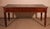 19th Century Mahogany Two-Drawer Desk For Sale - Image 5 of 12