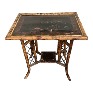 19th Century Regency Style Bamboo Table