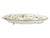 French Provincial French Faience Asparagus Serving Platter For Sale - Image 3 of 4