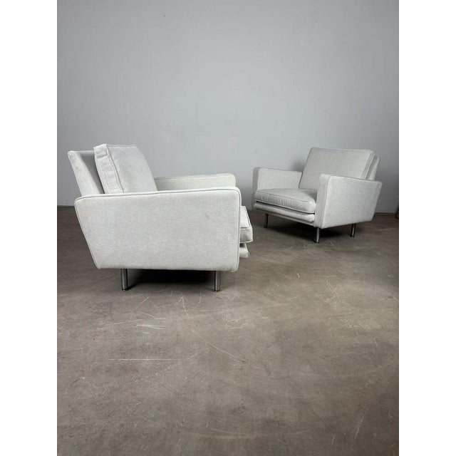 Vintage Lounge Chairs by George Nelson for Herman Miller, 1970s, Set of 2 For Sale - Image 3 of 11