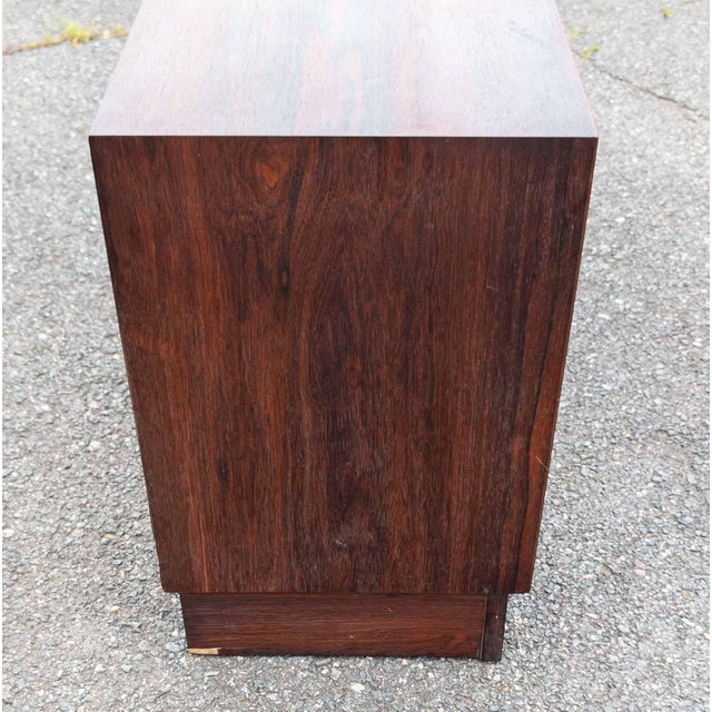 Mid-Century Danish Modern Rosewood Lowboy Chest of Drawers Paol Hundevad for Hundevad & Co. For Sale - Image 10 of 18