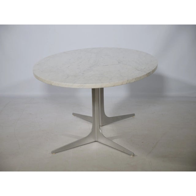 Mid-Century Modern Marble Coffee Table by Herbert Hirche for Christian Holzäpfel, 1960s For Sale - Image 3 of 10