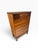 Mid-Century Modern Refinished 1960s Mid Century Modern Walnut Tallboy Dresser | Vintage Walnut Crescent Series S-2430 Highboy Chest | Fluted Louvered Accent Drawer For Sale - Image 3 of 12