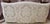 Antique Bench French Hand Carved Gold Leaf Giltwood Ivory Silk Damask For Sale - Image 4 of 4
