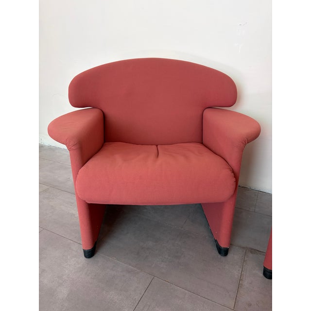 Textile Ronda Armchairs by Tobia Scarpa, 1970s, Set of 2 For Sale - Image 7 of 9