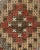 Textile Vintage Turkish Jajim Flatweave Area Rug 5ft 2in X 9ft 7in For Sale - Image 7 of 10