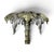 Five of these monumental size palm tree wall sconce lamps Maison Jansen style are offered. A rare piece and truly a...