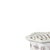 Earthenware - Hexagonal inkwell in Viana earthenware - 18th century. Portuguese; molded body; made in Darque - Viana;...