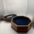 Bauhaus Octagonal Box in Ash, Walnut, Maple, Mahogany, and Velvet, Vienna, 1920s For Sale - Image 15 of 18
