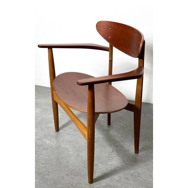 Arne Hovmand-Olsen Rare Pair of Arne Hovmand-Olsen Armchairs Circa 1950s For Sale - Image 4 of 8