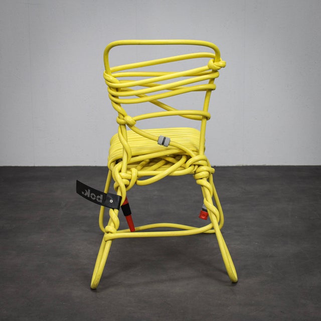 Hosepipe Chair by Sander Bokkinga for Bok, Netherlands, 2008 For Sale - Image 4 of 11