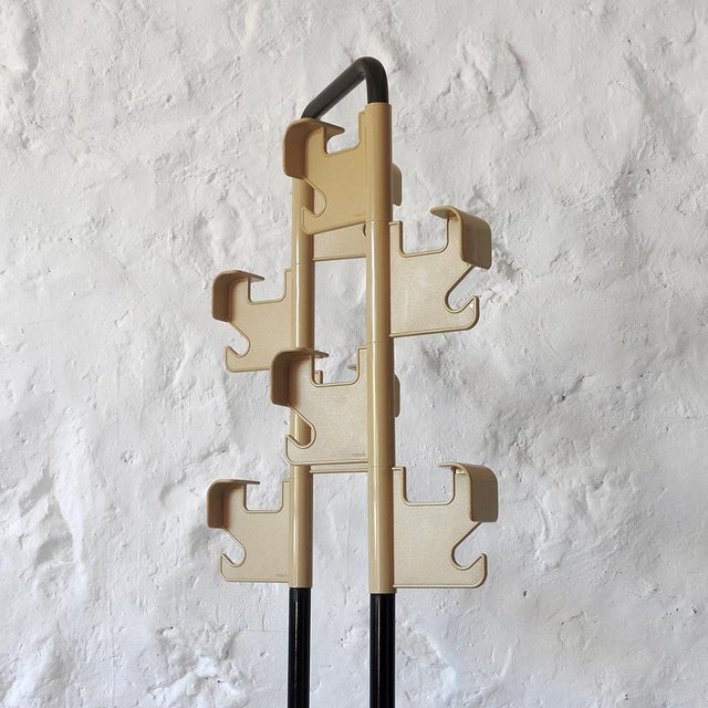 Vintage Freestanding Coat Rack by Jean Pierre Vitrac for Manade, 1980s For Sale - Image 10 of 15