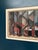 Original Swedish Oil on Canvas – “Diagonal Rooms” by Carl Köhler (1919–2006) – Signed – Early Abstract Work c.1950s –...