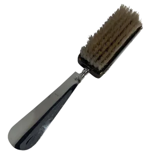 Expandable Suit or Equine Boot Brush and Shoe Horn