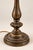 Teal Vintage Neoclassical Acanthus Table Lamp With Peacock Teal Satin Shade For Sale - Image 8 of 9