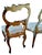 A Pair of Rococo-Style, Gilded and Putti-Adorned Side Chairs For Sale - Image 9 of 12