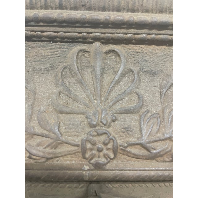 Late 18th Century 31" X 30.5" Fireplace Surround and Insert For Sale - Image 9 of 11