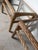 1970's Vintage Coastal Organic Whitewashed Rattan & Glass Top End Tables – A Pair For Sale - Image 14 of 15