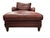 Classic Leather Chaise Lounge For Sale In West Palm - Image 6 of 16