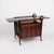Bar cabinet from dyrlund, made of rosewood with black formica and handles in solid rosewood. The cabinet is mounted on...