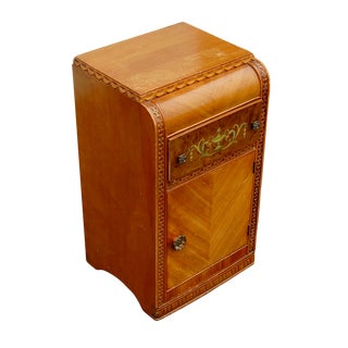 1940s Art Deco Style Nightstand For Sale