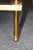 Pair Directoire Style Brass and Giltwood Eglomise Top End Tables For Sale - Image 11 of 13