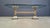 1960s Vintage Cast Iron and Glass Flower Coffee Table, 1960s For Sale - Image 5 of 10