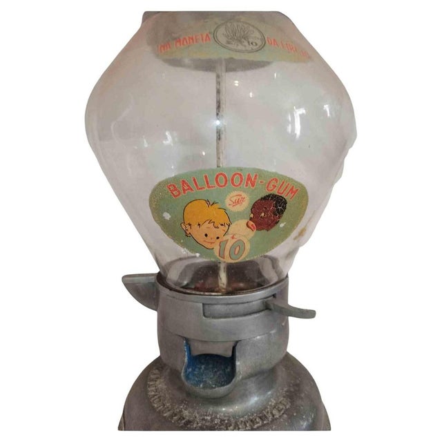 Vintage Chewing Gum Dispenser, Italy 1930s. Excellent condition, working.