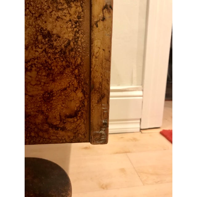 Lane Modern Lacquered Folding Cube Cabinet Bar For Sale - Image 11 of 11