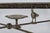 1940s 1940s Giacometti-Style Expressionist Iron Square Coffee Table With Birds, France For Sale - Image 5 of 10