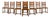 Antique French Henri II Style Walnut Caned Dining Chairs, Set of 8 For Sale