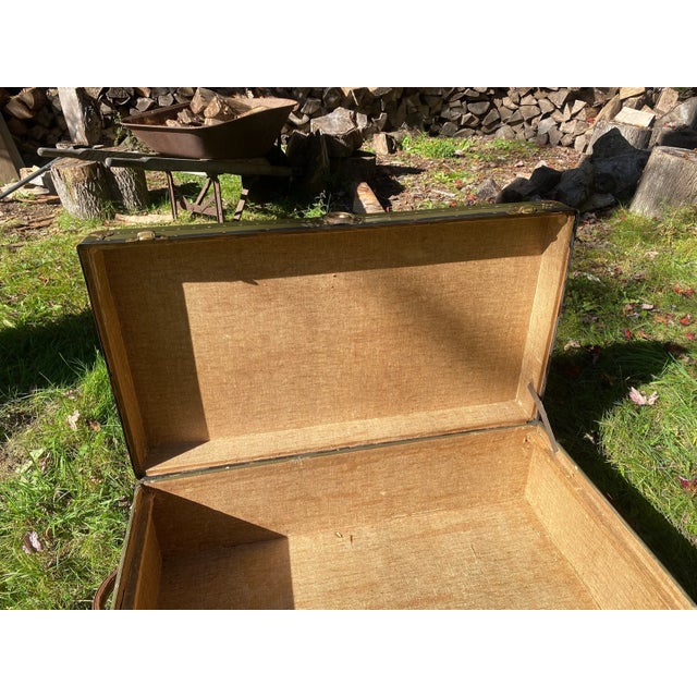 Vintage Travel Trunk For Sale - Image 9 of 11