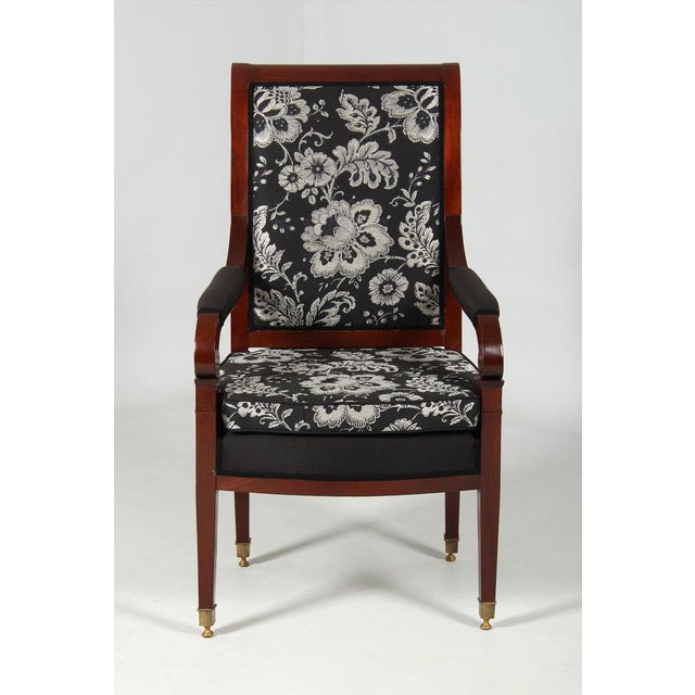 Mid 19th Century Antique Armchair, Northern Germany, 1840s For Sale - Image 5 of 12
