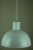 Huge industrial pendant lamp suitable for warehouse or large kitchen etc. colour is light grey. This piece has an...