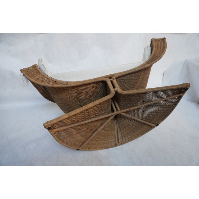 Lotus Outdoor Lounge Chair & Ottoman Fong Brothers’/Tropi-Cal Design by Miller Yee Fong, Circa 1968 For Sale - Image 15 of 18