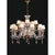 Collection Royal Chandelier in Metal and Crystal by Jago For Sale - Image 6 of 9