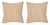 Transitional Alexander Wheat 20x20 Pillow, A Pair For Sale - Image 3 of 3